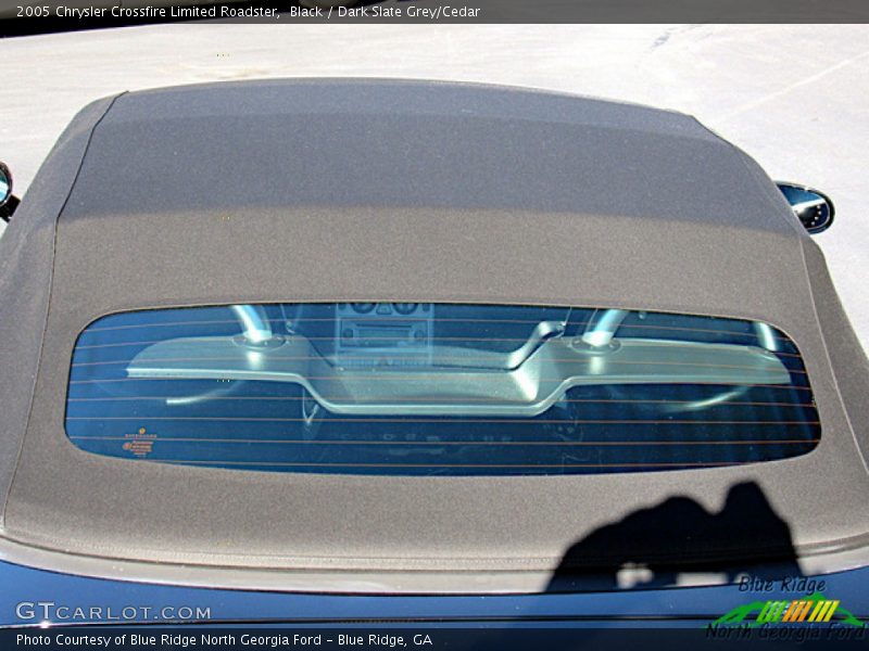 Black / Dark Slate Grey/Cedar 2005 Chrysler Crossfire Limited Roadster