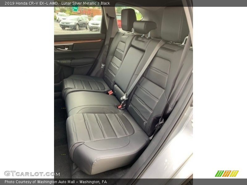 Lunar Silver Metallic / Black 2019 Honda CR-V EX-L AWD