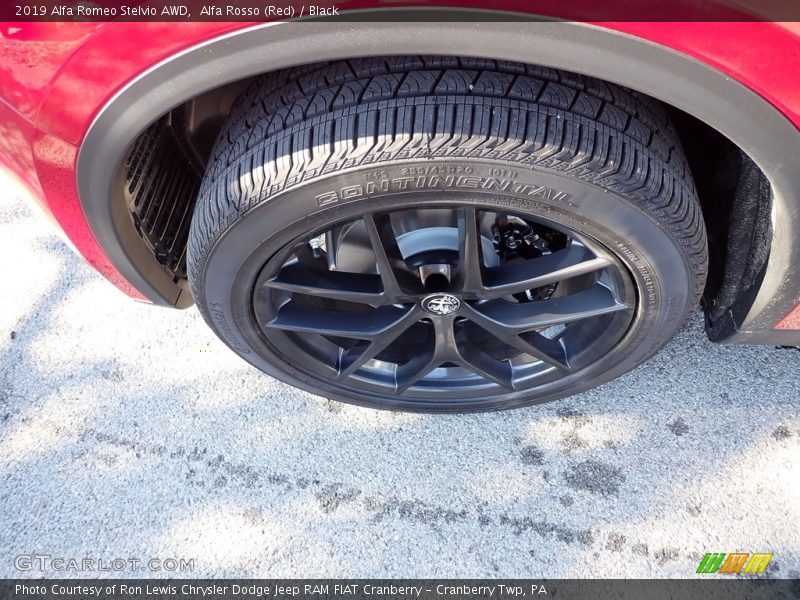 Alfa Rosso (Red) / Black 2019 Alfa Romeo Stelvio AWD