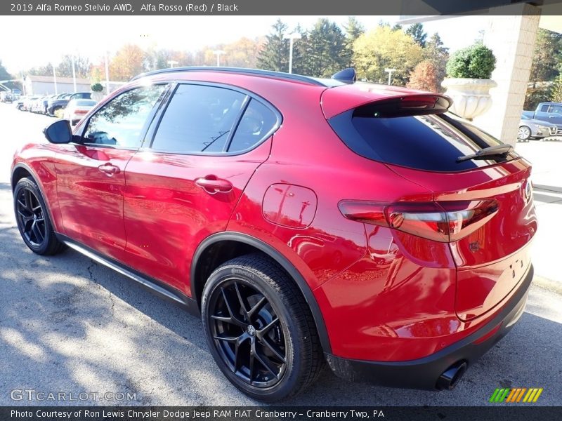 Alfa Rosso (Red) / Black 2019 Alfa Romeo Stelvio AWD