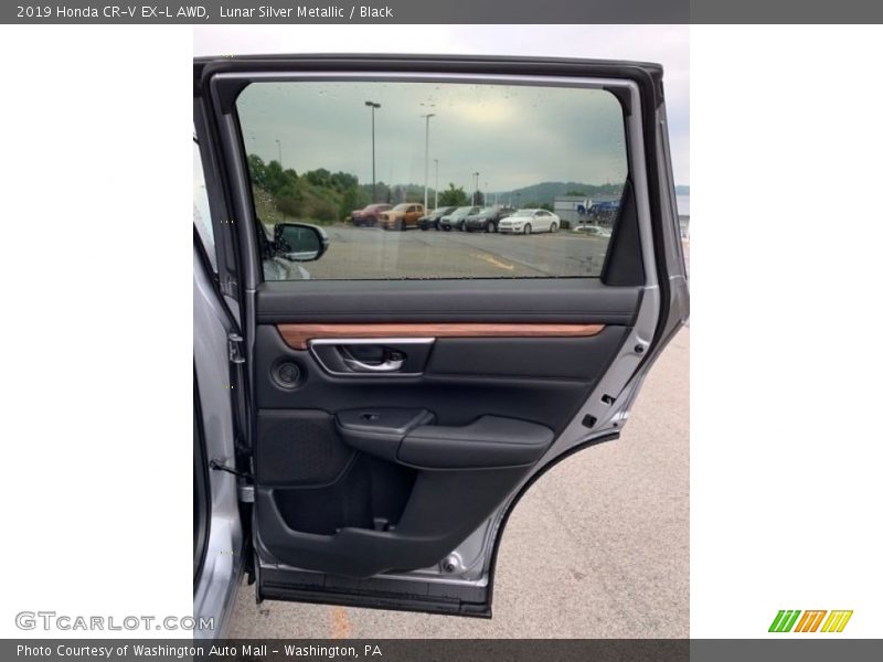 Lunar Silver Metallic / Black 2019 Honda CR-V EX-L AWD