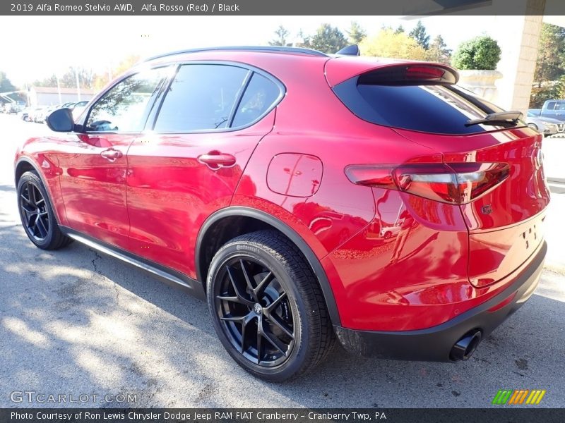 Alfa Rosso (Red) / Black 2019 Alfa Romeo Stelvio AWD