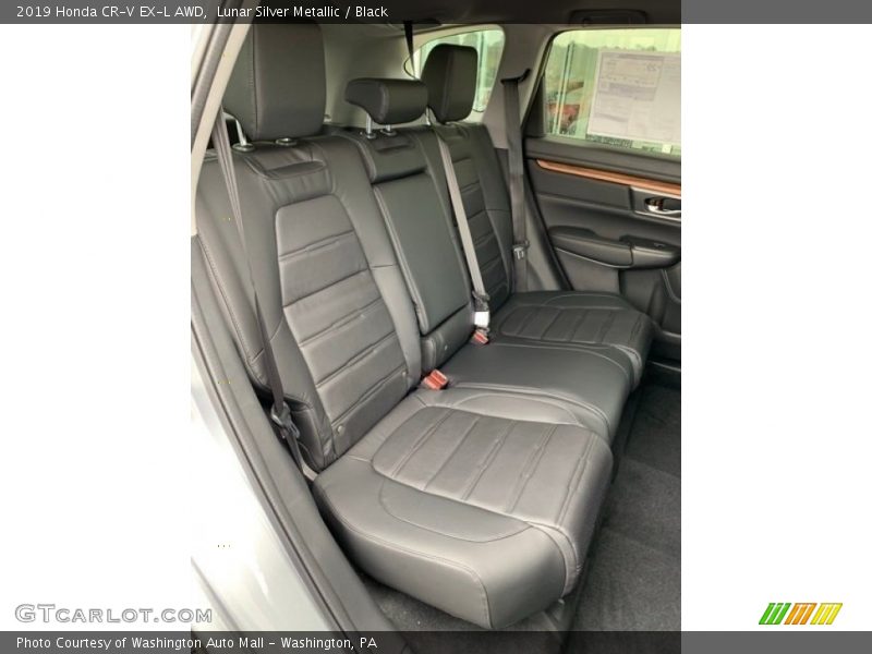 Lunar Silver Metallic / Black 2019 Honda CR-V EX-L AWD