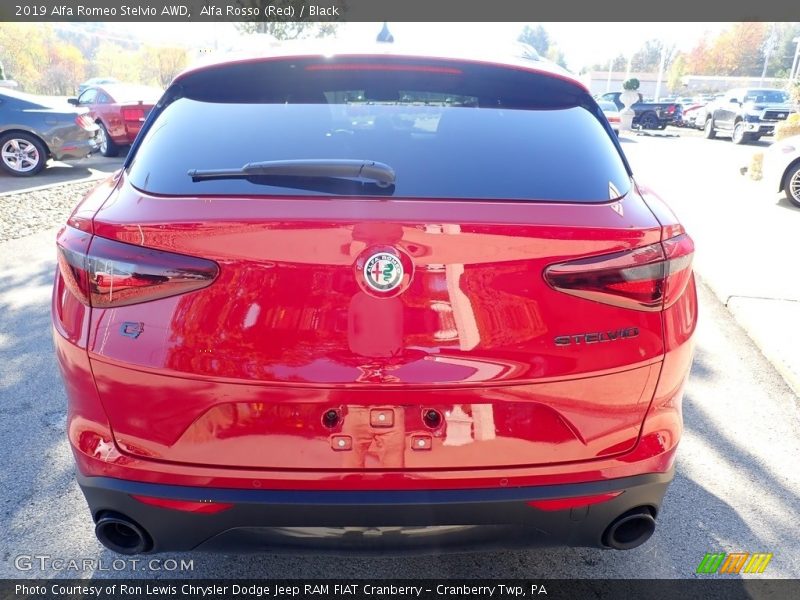 Alfa Rosso (Red) / Black 2019 Alfa Romeo Stelvio AWD