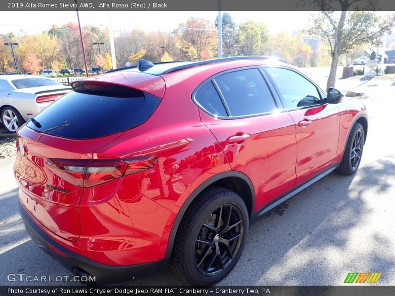 Alfa Rosso (Red) / Black 2019 Alfa Romeo Stelvio AWD