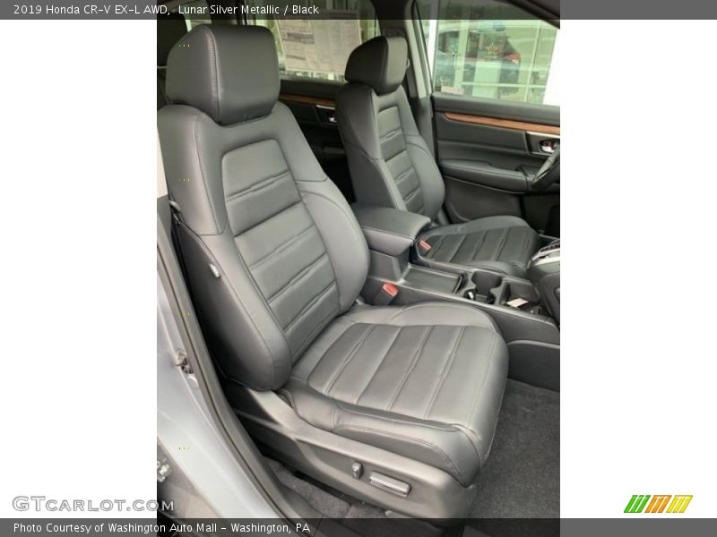 Lunar Silver Metallic / Black 2019 Honda CR-V EX-L AWD