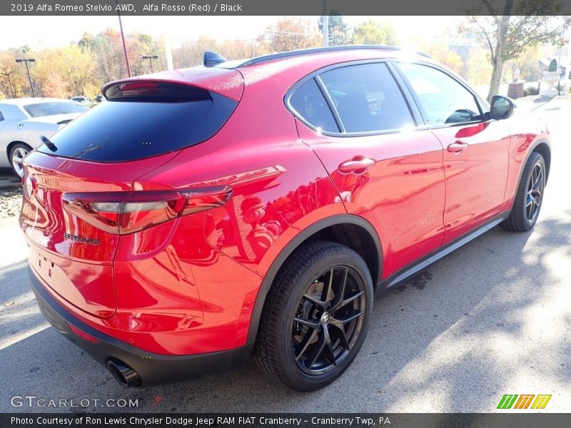 Alfa Rosso (Red) / Black 2019 Alfa Romeo Stelvio AWD
