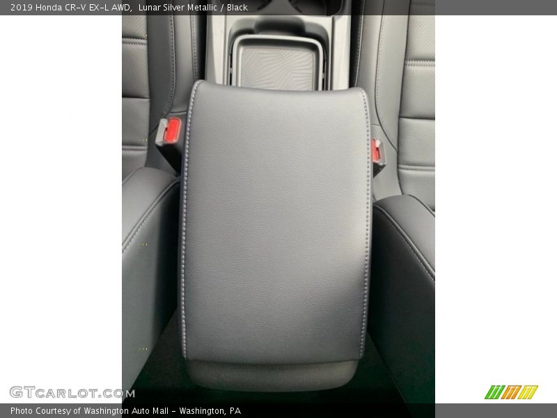 Lunar Silver Metallic / Black 2019 Honda CR-V EX-L AWD