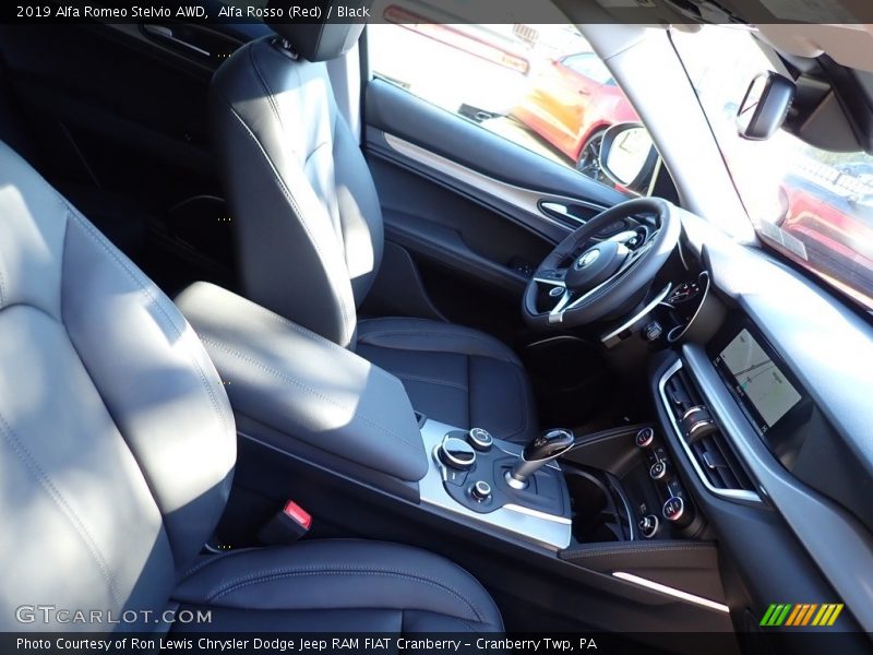 Alfa Rosso (Red) / Black 2019 Alfa Romeo Stelvio AWD