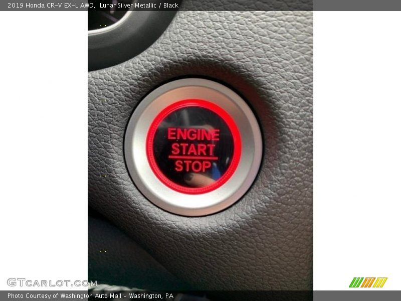 Lunar Silver Metallic / Black 2019 Honda CR-V EX-L AWD