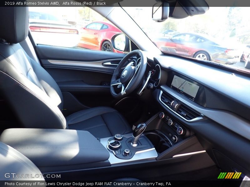 Alfa Rosso (Red) / Black 2019 Alfa Romeo Stelvio AWD