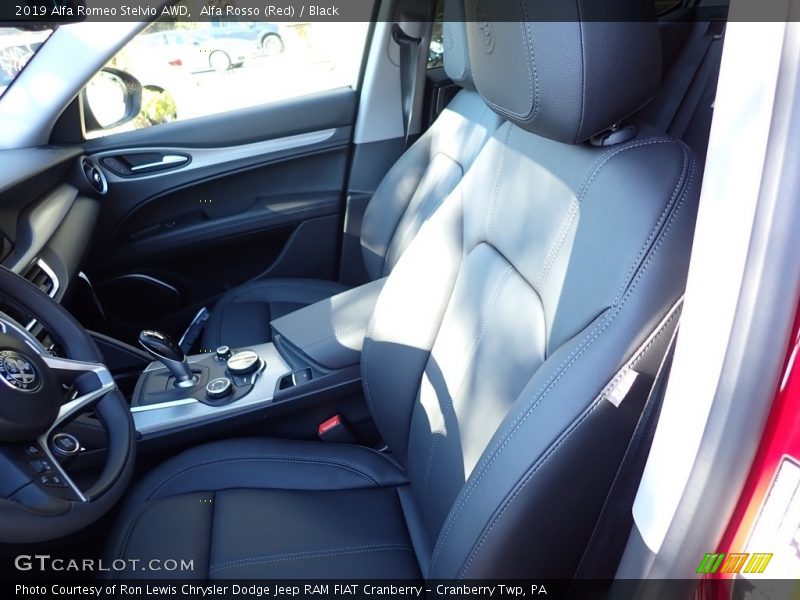 Alfa Rosso (Red) / Black 2019 Alfa Romeo Stelvio AWD