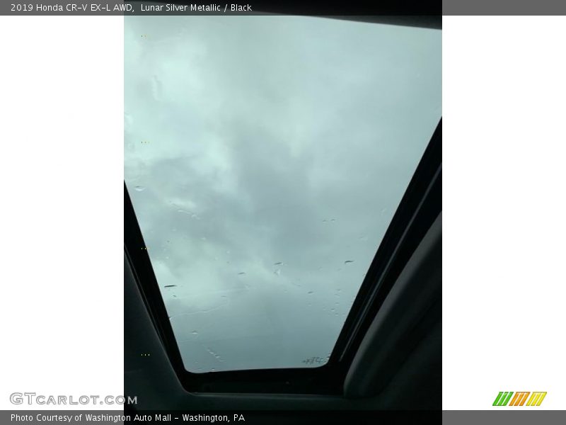 Lunar Silver Metallic / Black 2019 Honda CR-V EX-L AWD