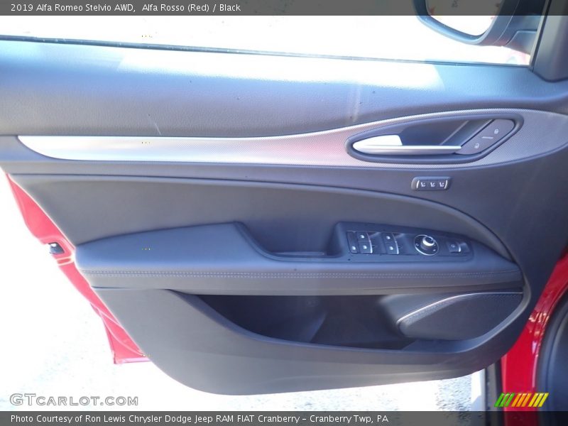 Alfa Rosso (Red) / Black 2019 Alfa Romeo Stelvio AWD