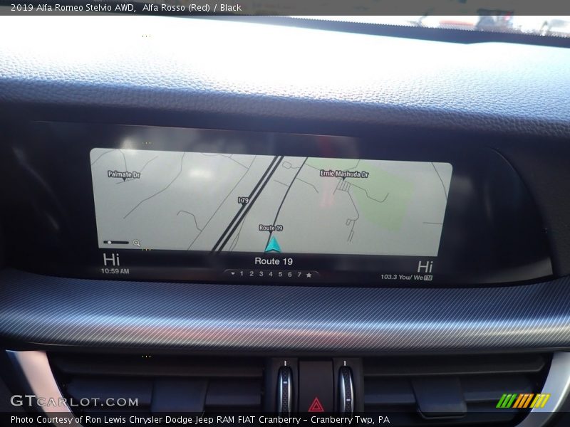 Alfa Rosso (Red) / Black 2019 Alfa Romeo Stelvio AWD