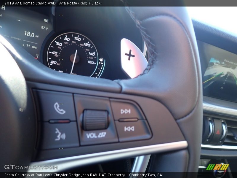 Alfa Rosso (Red) / Black 2019 Alfa Romeo Stelvio AWD