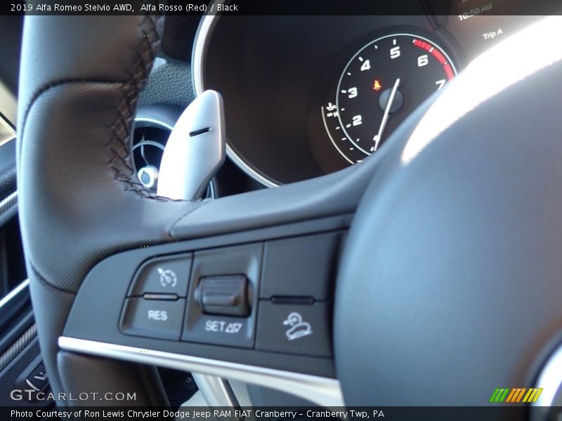 Alfa Rosso (Red) / Black 2019 Alfa Romeo Stelvio AWD