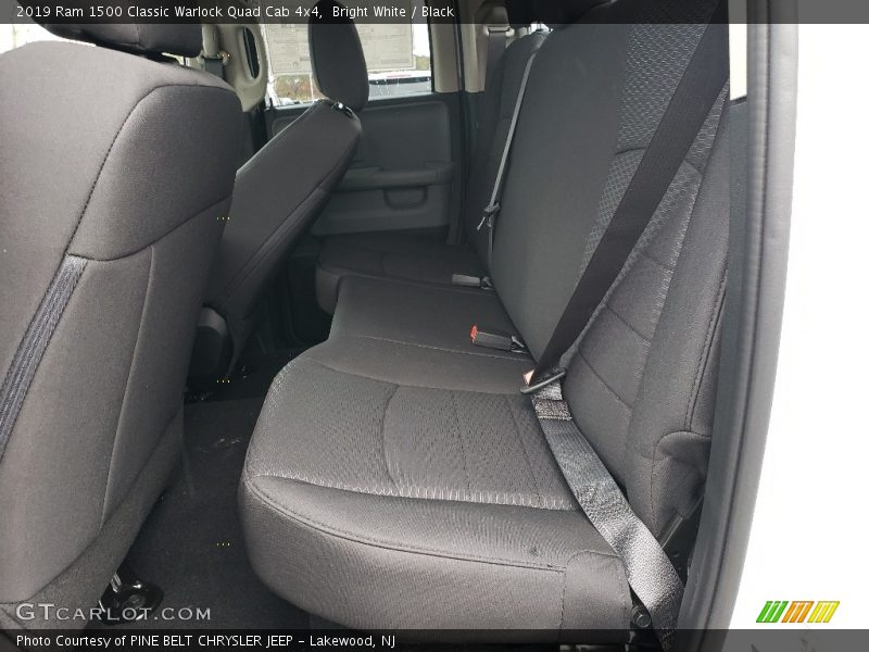 Bright White / Black 2019 Ram 1500 Classic Warlock Quad Cab 4x4
