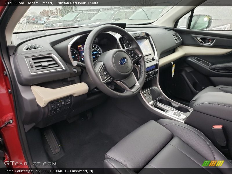  2020 Ascent Limited Slate Interior