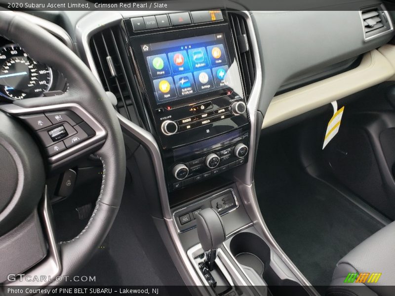 Crimson Red Pearl / Slate 2020 Subaru Ascent Limited