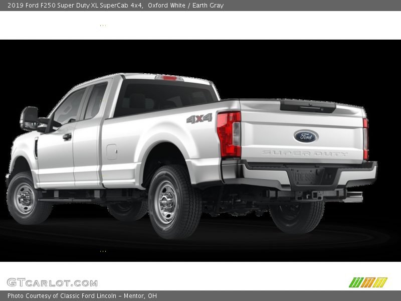 Oxford White / Earth Gray 2019 Ford F250 Super Duty XL SuperCab 4x4