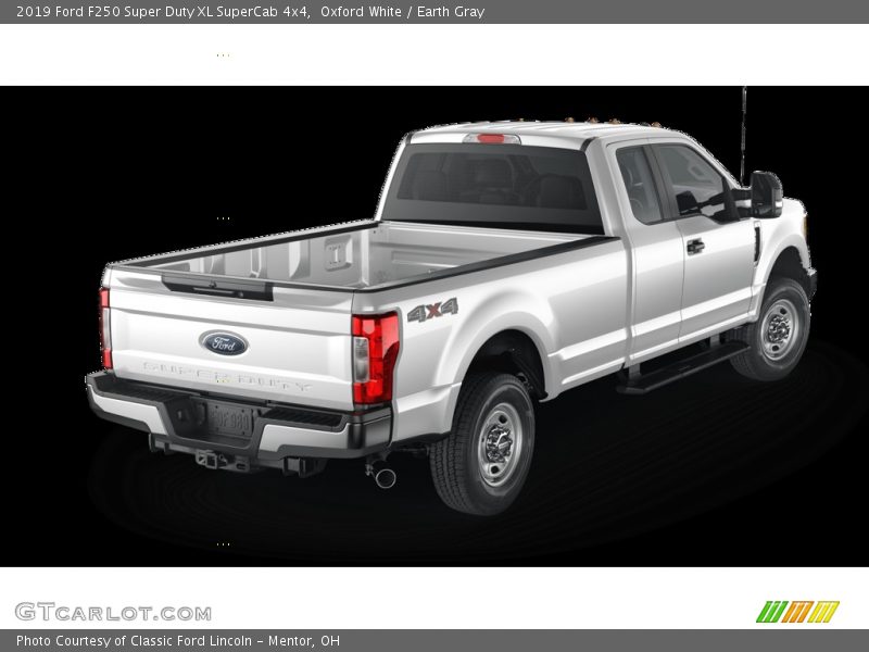 Oxford White / Earth Gray 2019 Ford F250 Super Duty XL SuperCab 4x4