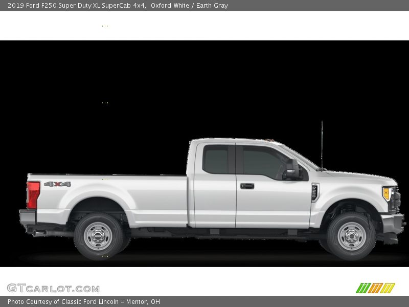 Oxford White / Earth Gray 2019 Ford F250 Super Duty XL SuperCab 4x4