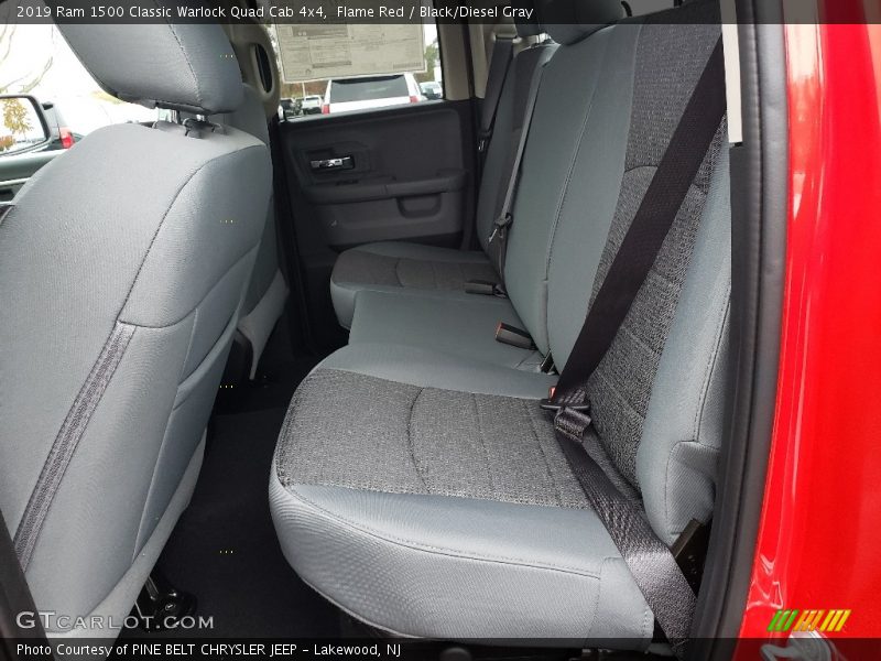 Flame Red / Black/Diesel Gray 2019 Ram 1500 Classic Warlock Quad Cab 4x4