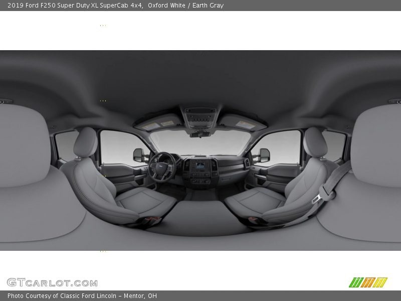 Oxford White / Earth Gray 2019 Ford F250 Super Duty XL SuperCab 4x4