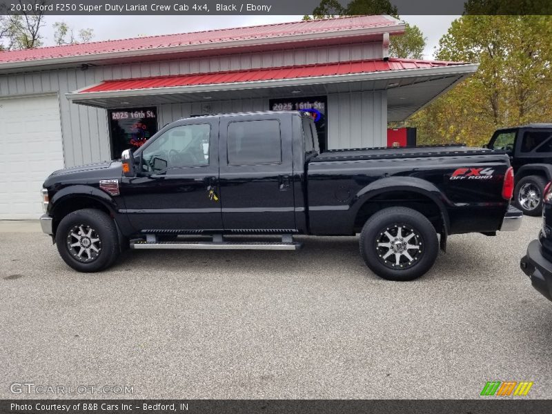 Black / Ebony 2010 Ford F250 Super Duty Lariat Crew Cab 4x4