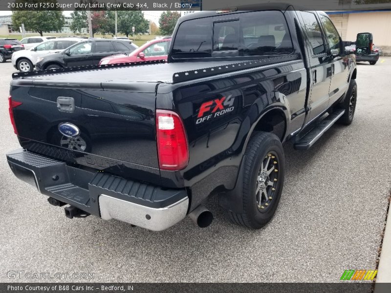 Black / Ebony 2010 Ford F250 Super Duty Lariat Crew Cab 4x4
