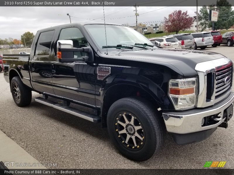 Black / Ebony 2010 Ford F250 Super Duty Lariat Crew Cab 4x4