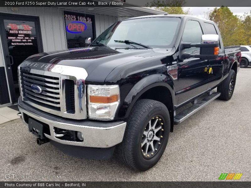 Black / Ebony 2010 Ford F250 Super Duty Lariat Crew Cab 4x4