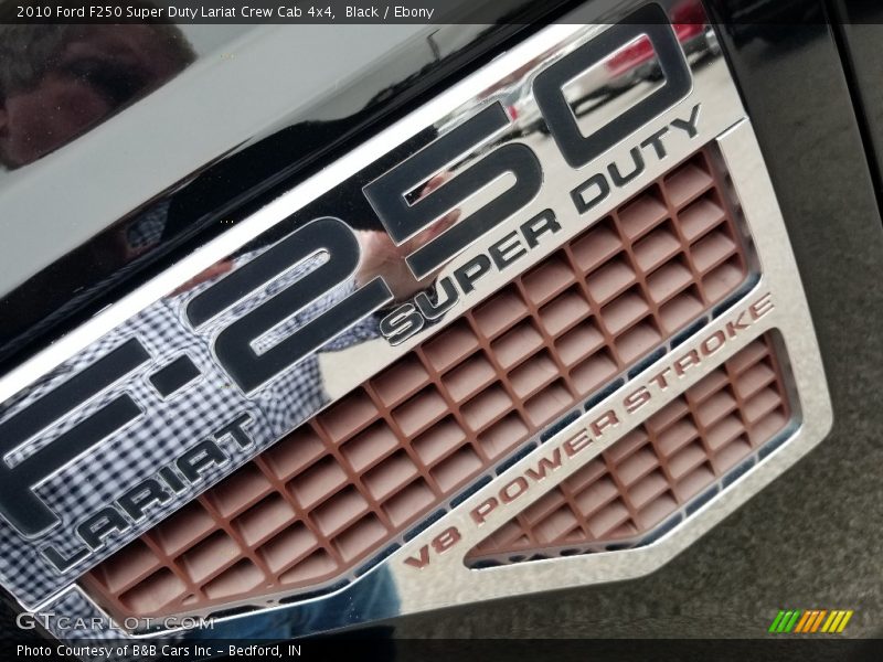 Black / Ebony 2010 Ford F250 Super Duty Lariat Crew Cab 4x4