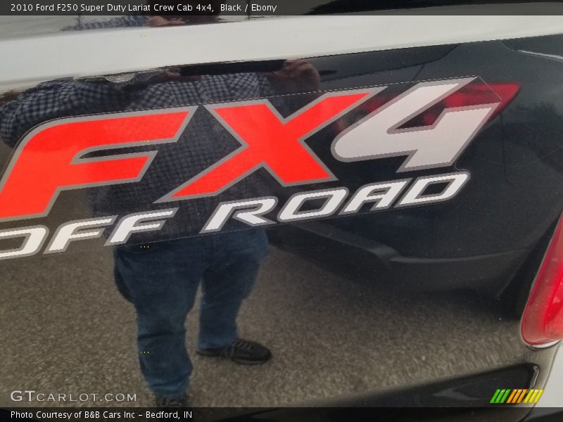 Black / Ebony 2010 Ford F250 Super Duty Lariat Crew Cab 4x4