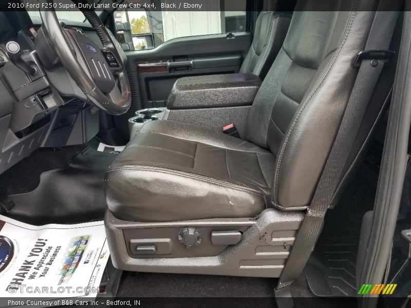 Black / Ebony 2010 Ford F250 Super Duty Lariat Crew Cab 4x4