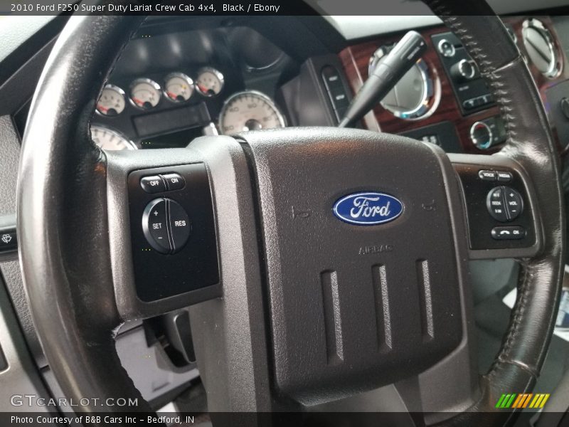 Black / Ebony 2010 Ford F250 Super Duty Lariat Crew Cab 4x4