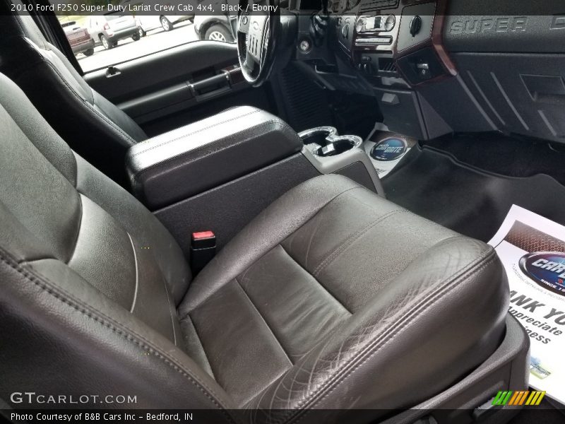 Black / Ebony 2010 Ford F250 Super Duty Lariat Crew Cab 4x4
