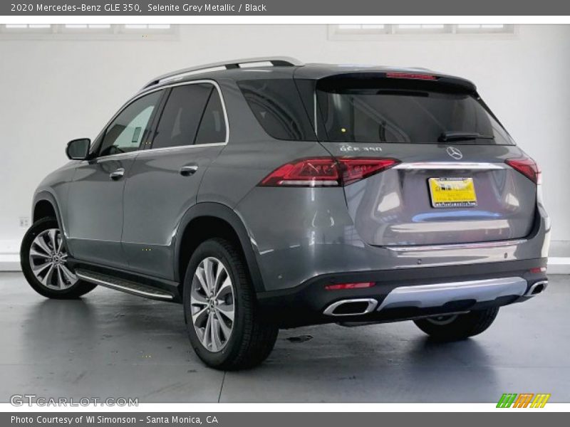 Selenite Grey Metallic / Black 2020 Mercedes-Benz GLE 350
