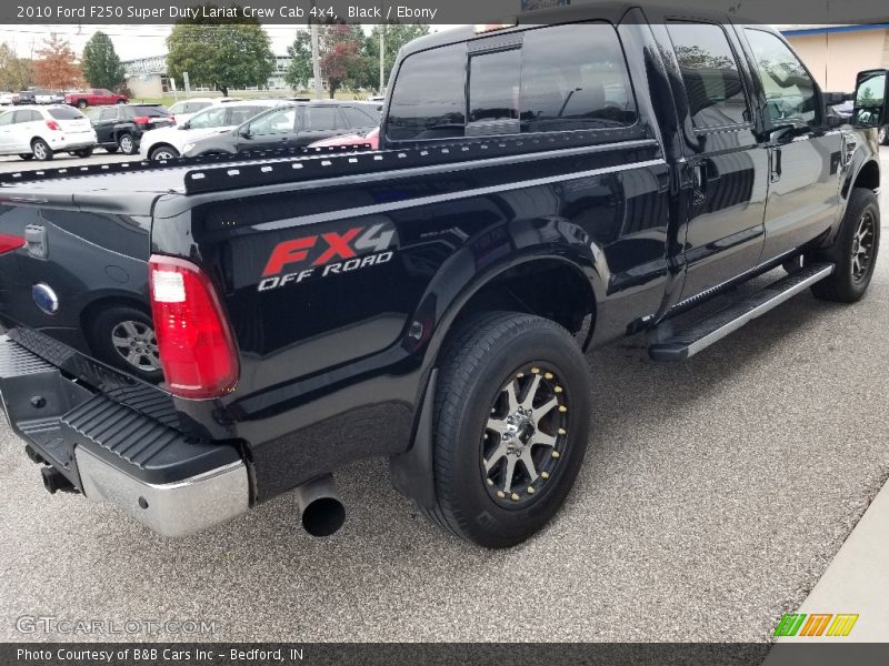 Black / Ebony 2010 Ford F250 Super Duty Lariat Crew Cab 4x4