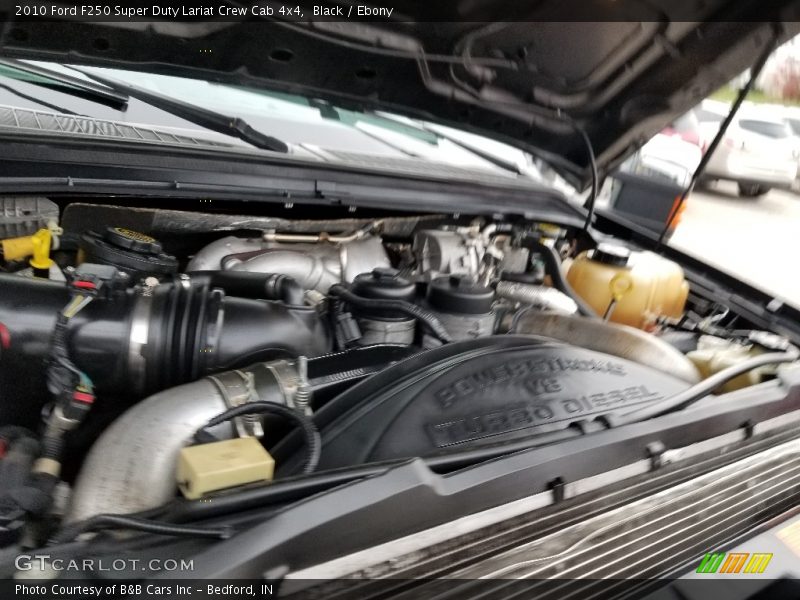 Black / Ebony 2010 Ford F250 Super Duty Lariat Crew Cab 4x4