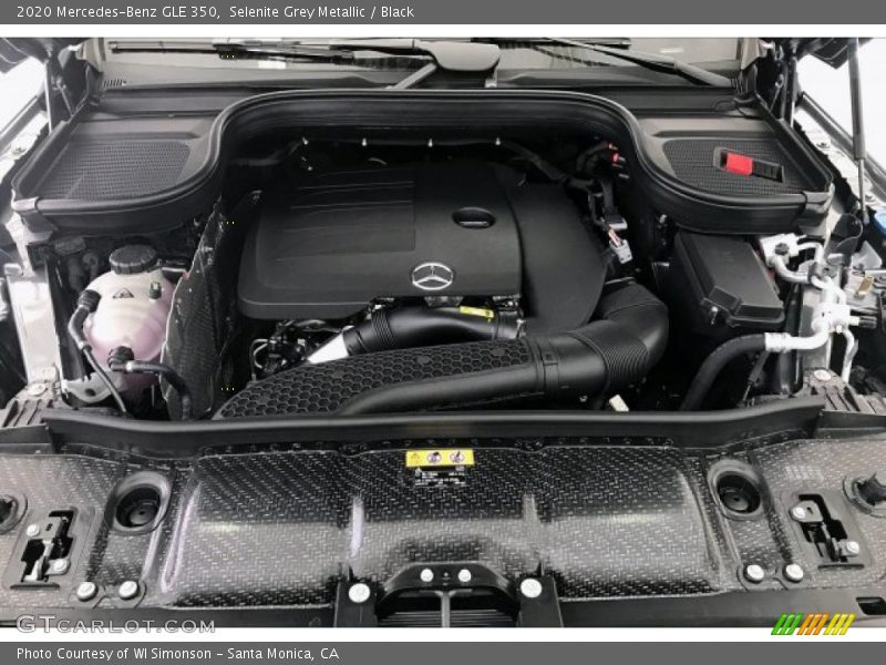 Selenite Grey Metallic / Black 2020 Mercedes-Benz GLE 350