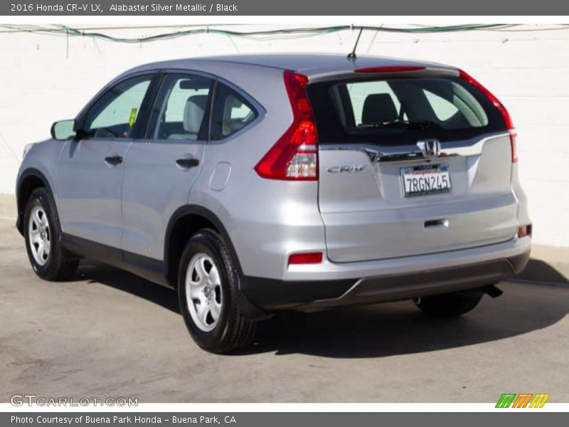 Alabaster Silver Metallic / Black 2016 Honda CR-V LX