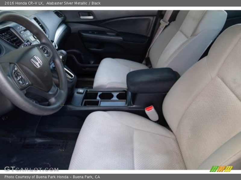 Alabaster Silver Metallic / Black 2016 Honda CR-V LX