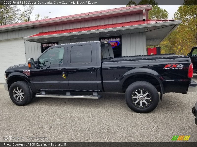 Black / Ebony 2010 Ford F250 Super Duty Lariat Crew Cab 4x4