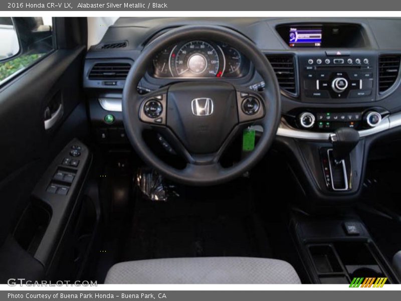 Alabaster Silver Metallic / Black 2016 Honda CR-V LX