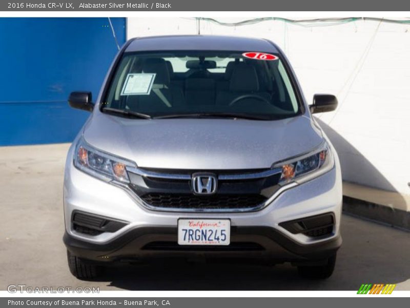 Alabaster Silver Metallic / Black 2016 Honda CR-V LX