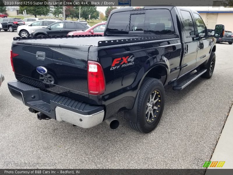 Black / Ebony 2010 Ford F250 Super Duty Lariat Crew Cab 4x4