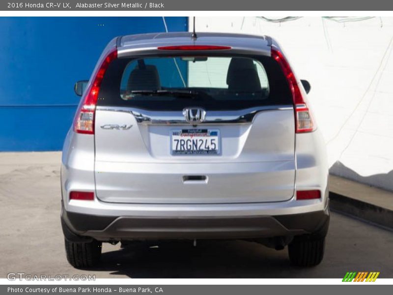 Alabaster Silver Metallic / Black 2016 Honda CR-V LX