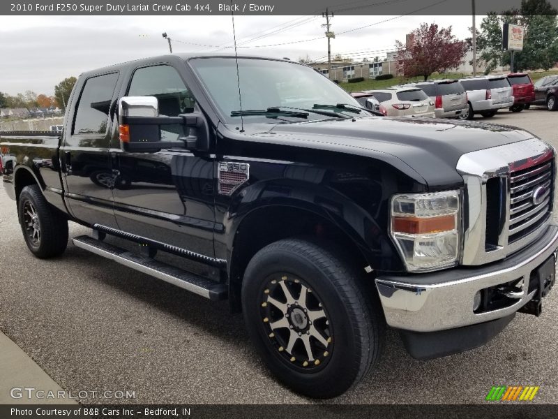 Black / Ebony 2010 Ford F250 Super Duty Lariat Crew Cab 4x4